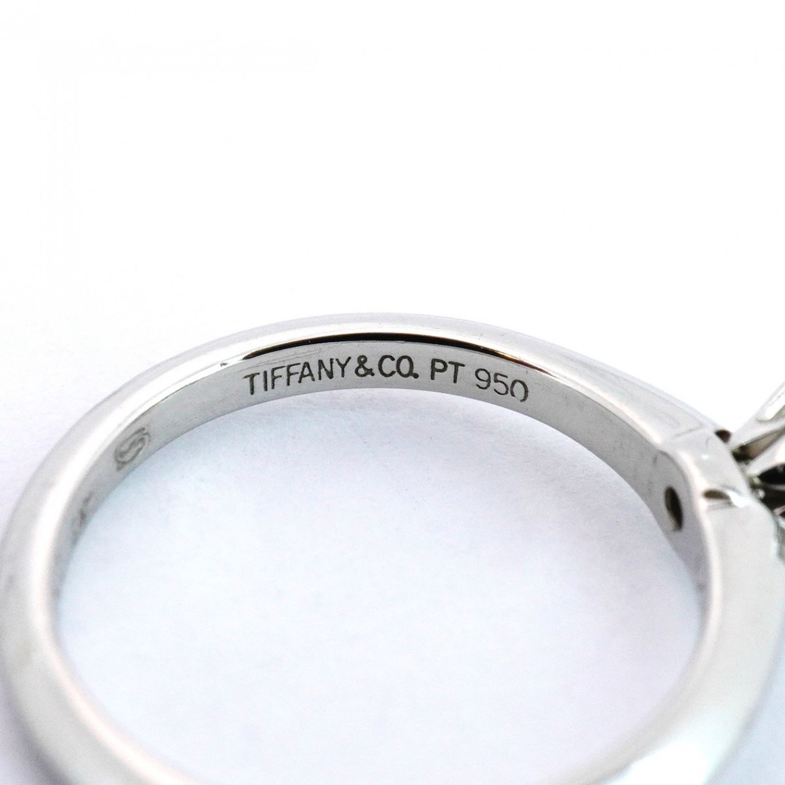 ティファニー ソリティア 0.33ct ダイヤモンドリング F-VVS1-3EX