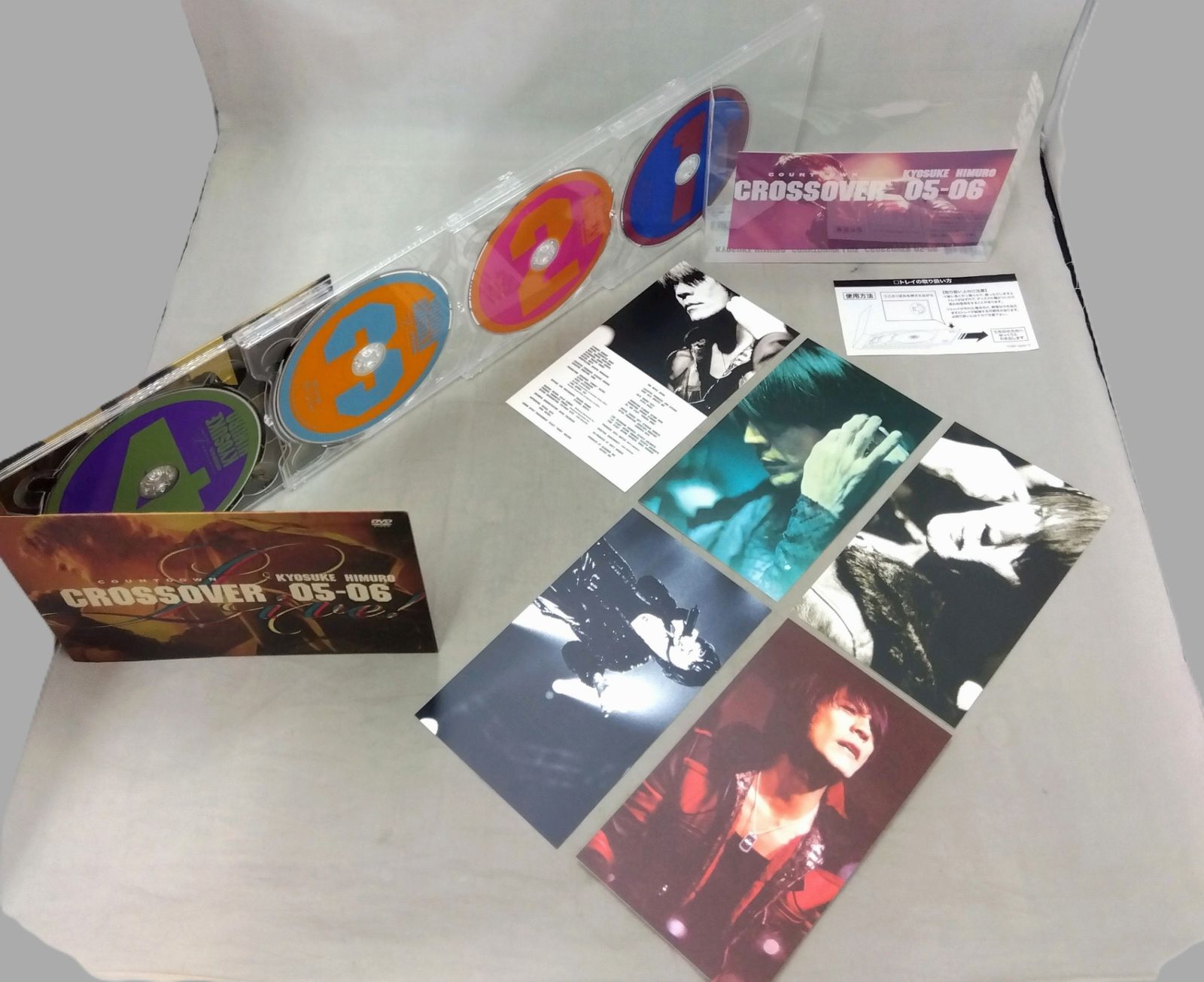 DVD KYOSUKE HIMURO COUNTDOWN LIVE CROSSOVER 05-06 1st STAGE/2nd