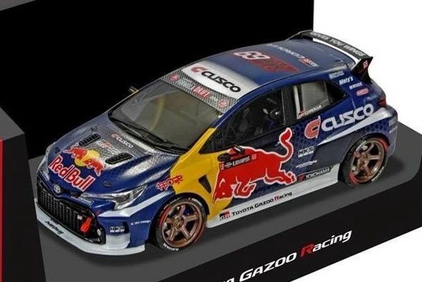 最終値下げ‼️新品未開封1/43レッドブル GRカローラ カッレ・ロバンペラ TOYOTA GAZOO Racing特注 1/43 トヨタ GR カローラ レッドブル