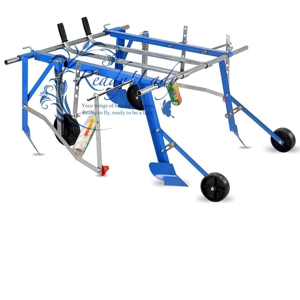 マルチ貼り機 マルチパートナー 1人ハンドプル型 自動マルチングマシン 平畝 低畝 高畝対応 幅 深さ 調節 農業用 家庭菜園 温室 平野 山 果樹園 畑地 マルチ敷設 農用ツール 必携 高畝 0.3~1.5M幅