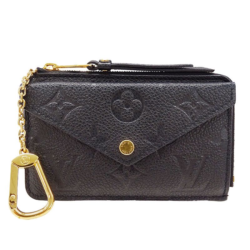 ルイ ヴィトン LOUIS VUITTON カードケース レディース ブランド モノグラムアンプラント カードケース ポルト カルト レクト ヴェルソ ノワール ブラック M69421 キーケース 小銭入れ おしゃれ