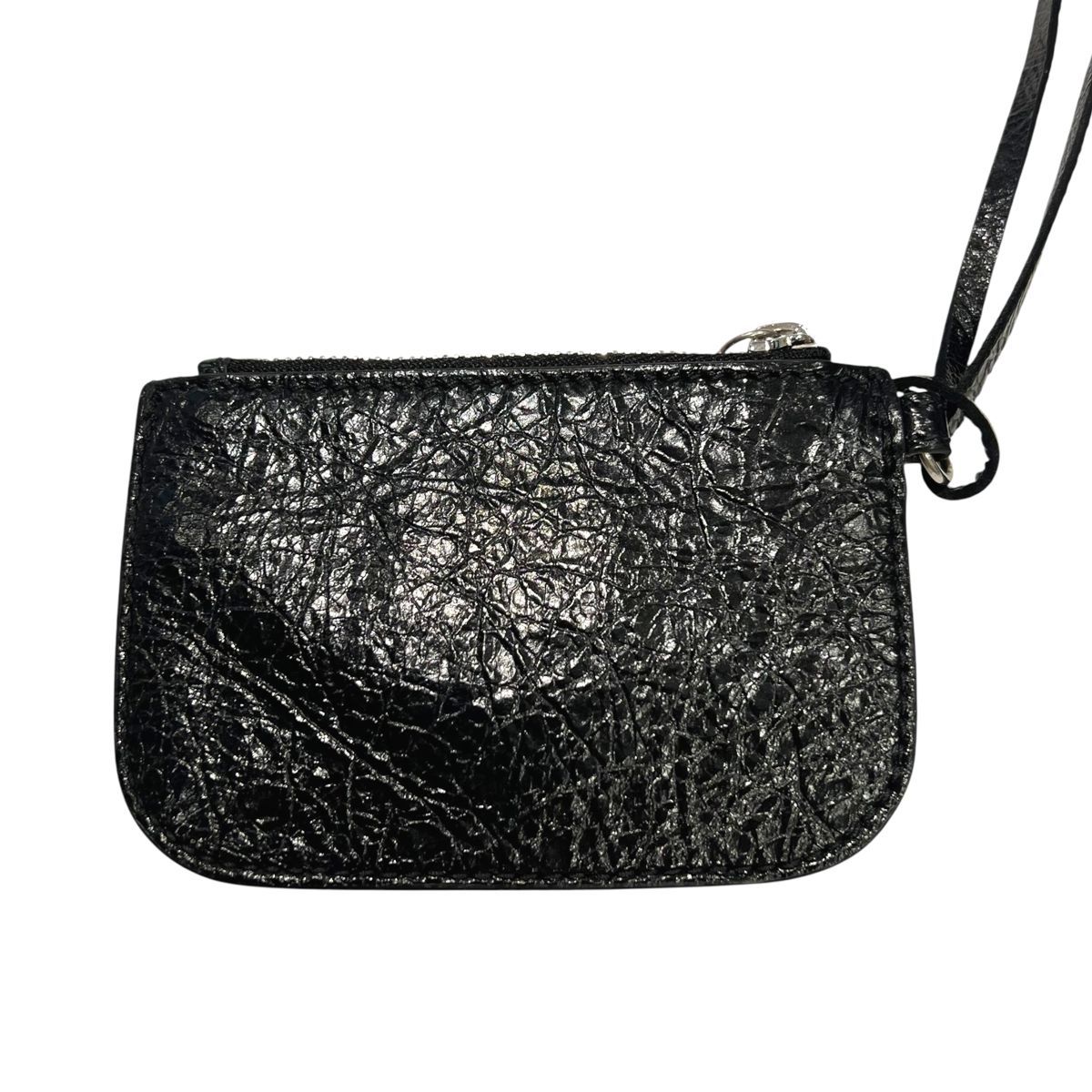 中古】 BALENCIAGA バレンシアガ Le Cagole コインパース ブラック SV  