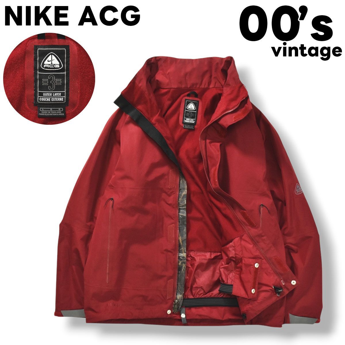 テック系】 00sヴィンテージ ナイキ エーシージー NIKE ACG ゴアテック 