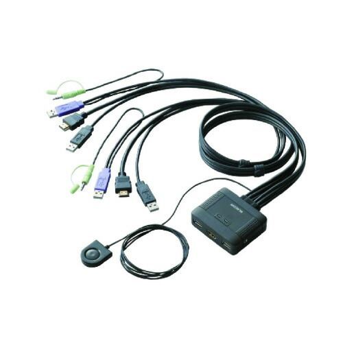 パソコン切替器 HDMI対応 KVM-HDHDU2 エレコム