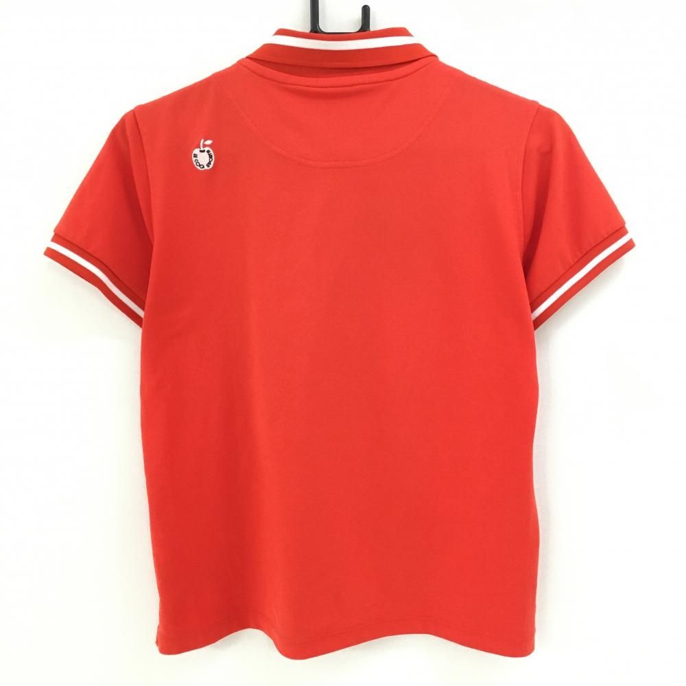 le coq sportif ルコック 半袖ポロシャツ レッド×ネイビー 襟