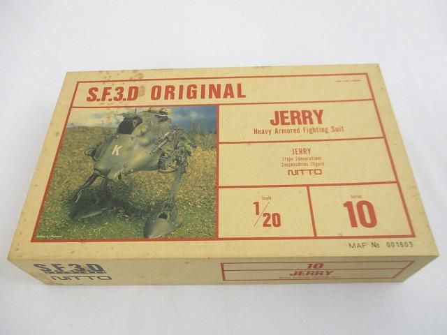 未組立 プラモデル NITTO 日東科学 1|20 ジェリー JERRY Heavy Armored Fighting Suits