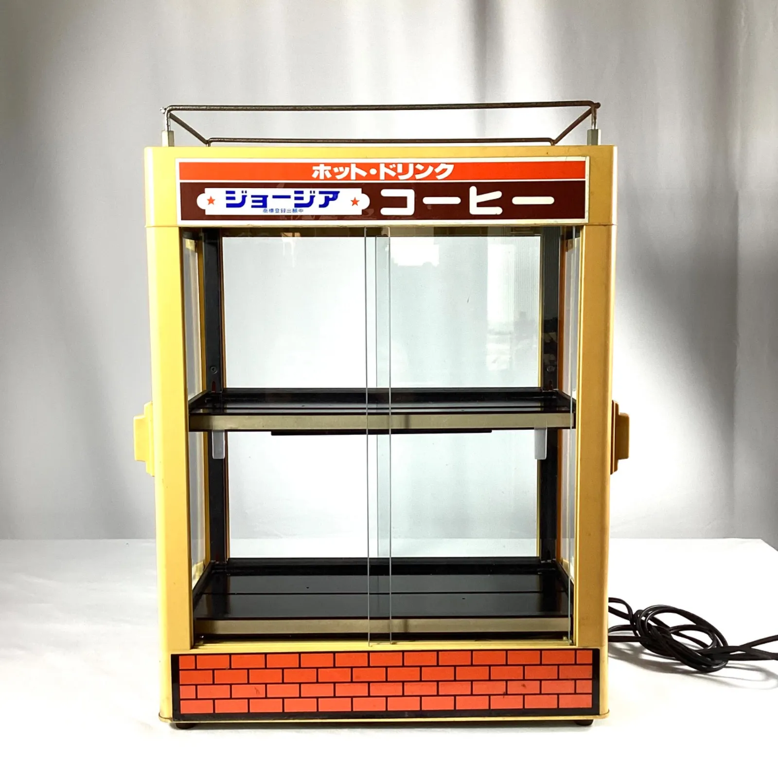 ジョージア　缶ウォーマー　未使用　コーヒー　昭和　レトロ　棚　飾り棚 ジョージア 缶ウォーマー 未使用 コーヒー 昭和 レトロ 棚 飾り棚