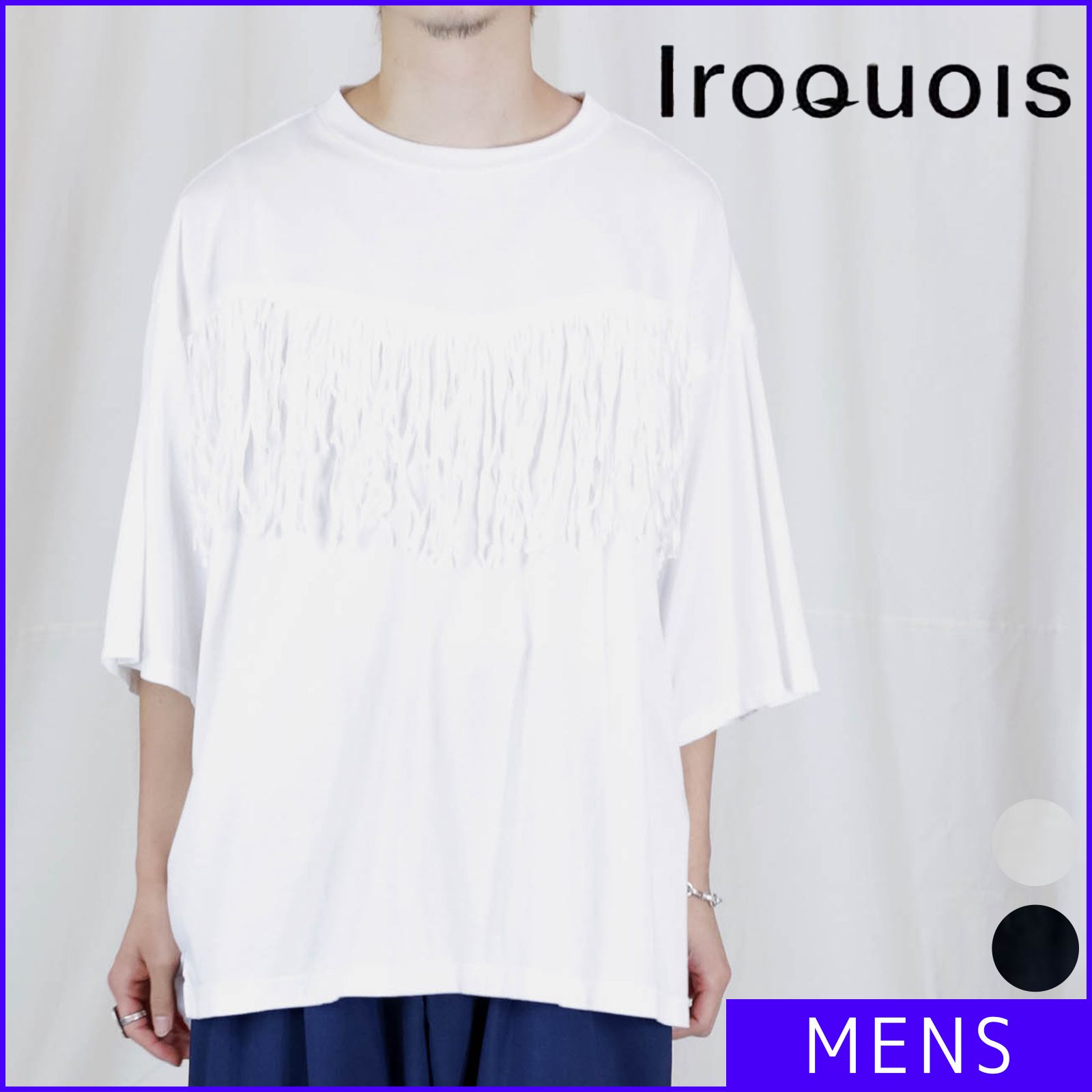 新品】 Iroquois イロコイ Tシャツ メンズ 半袖 ビッグシルエット 