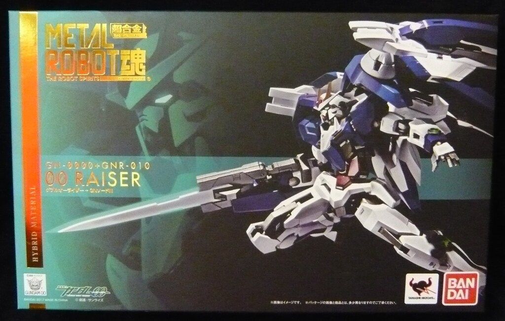 バンダイ L ROBOT魂 高品質 ダブルオーライザー+GNソードIII