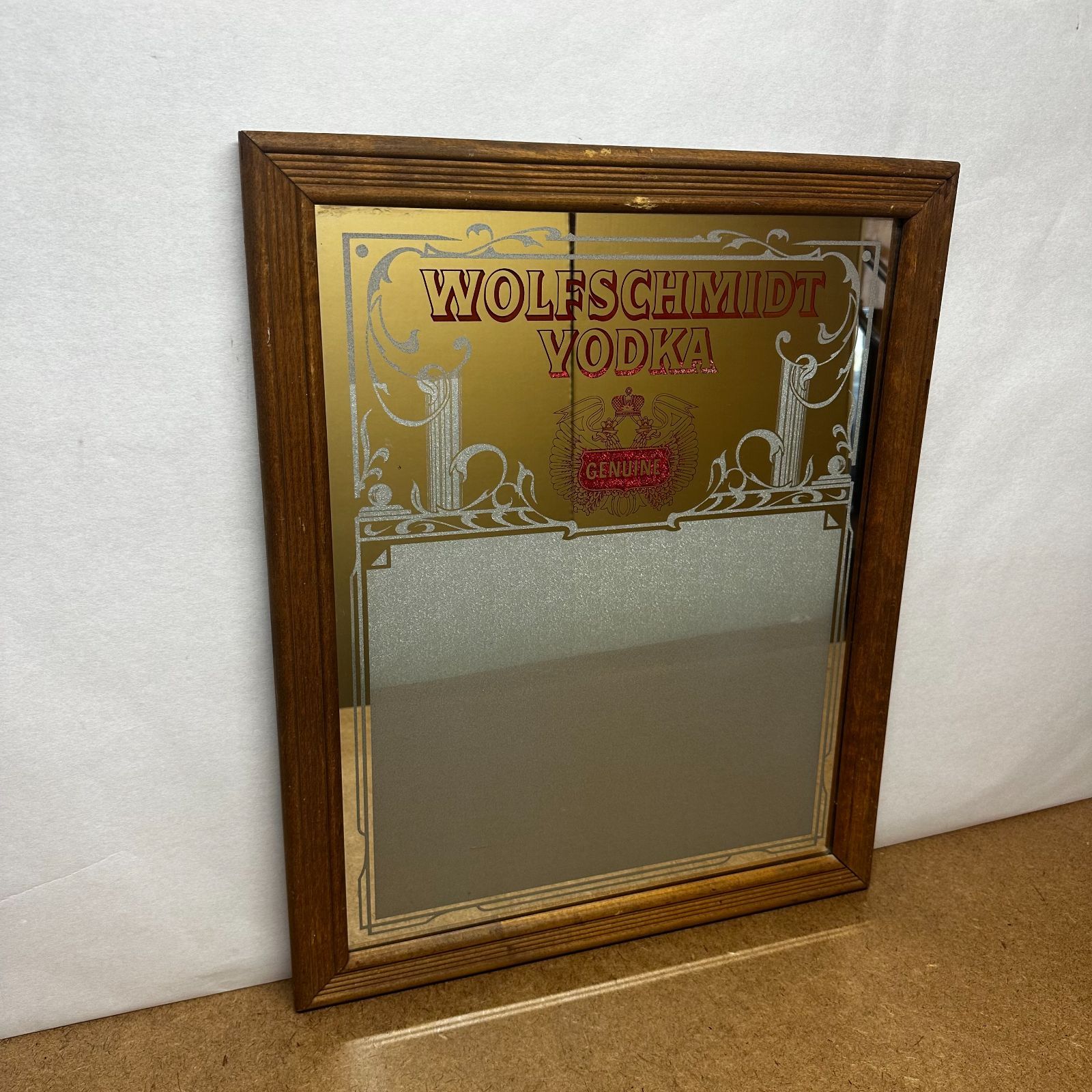 WOLFSCHMIDT VODKA パブミラー
