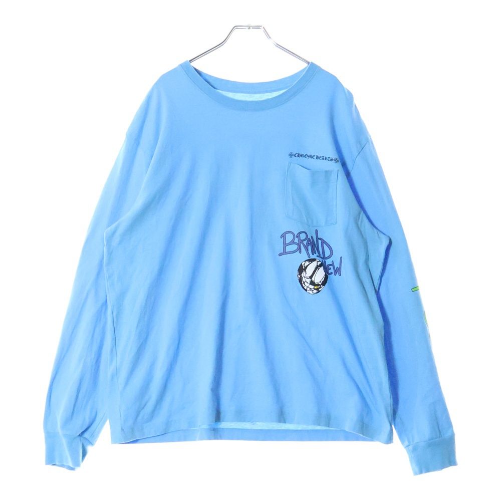 クロムハーツマッティボーイ ブレイン ロングスリーブTシャツ CHROME HEARTS クロムハーツ ×MATTY BOY BRAIN NEW L/S TEE