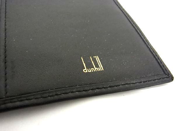 □新品同様□ dunhill ダンヒル レザー 二つ折り 長財布 ウォレット