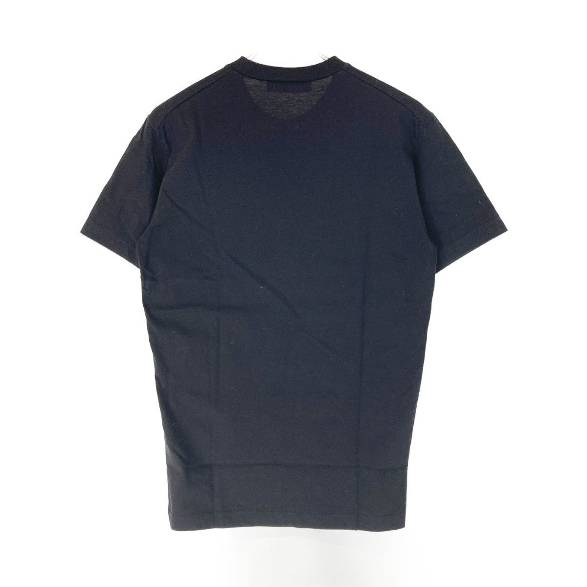 DSQUARED2 ディースクエアード 22年 S74GD0946 ブラック ロゴ クルーネック Tシャツ XS