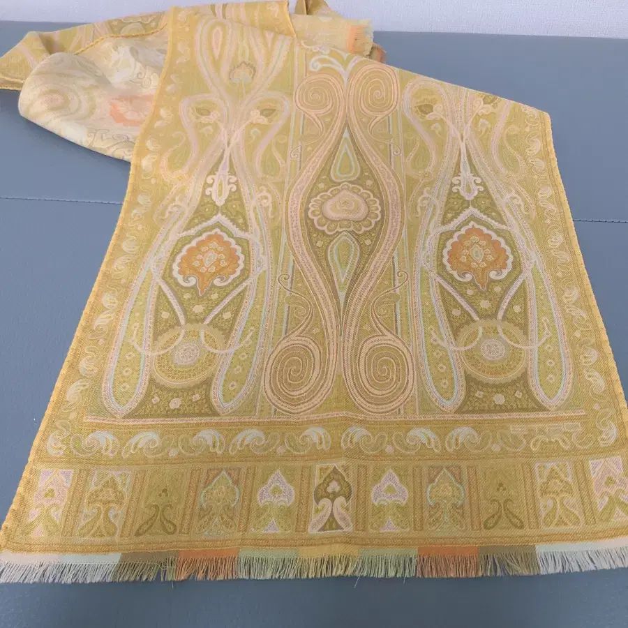 【Etro】ペイズリーシルクスカーフ ETRO（エトロ) ETRO ベイズリー ウール シルク スカーフ 雑貨