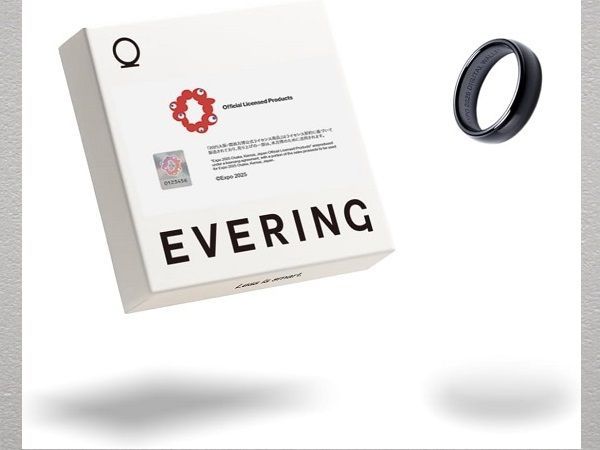 EVERING 決済可能 スマートリング 10サイズ US規格 充電不要 NFC TypeA EX BLACK 未使用 生活防水 5気圧防水 アプリ ワンタップ 一時停止可