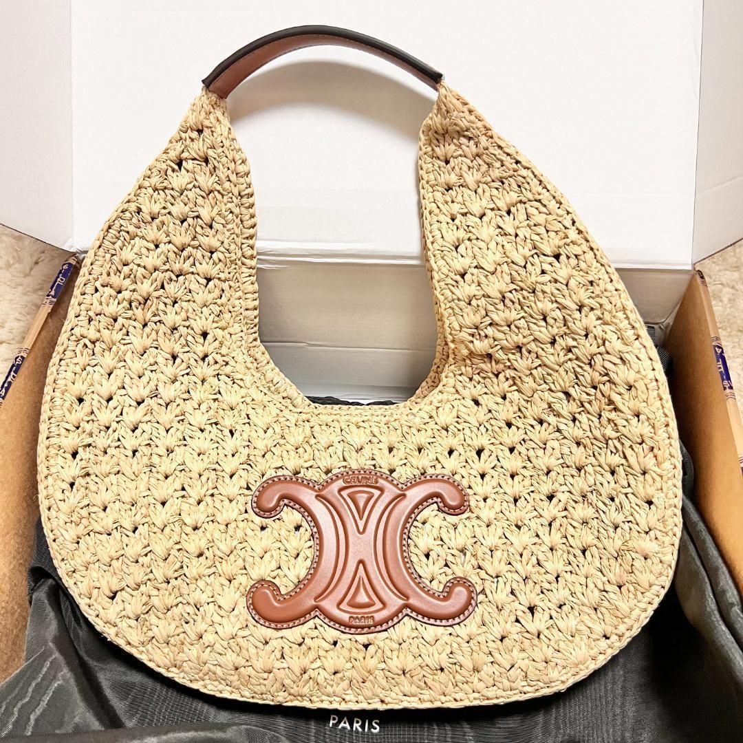 超 ♥ CELINE クラシック パニエ かごバッグ ハンドバッグ 正規品