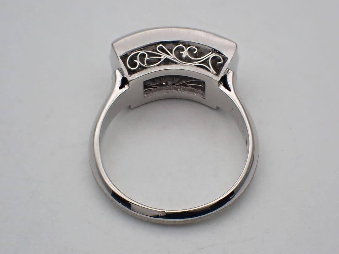 PM1000 プラチナ ダイヤ リング 1.60ct 13号 8.65g 中古A+ 【送料無料  