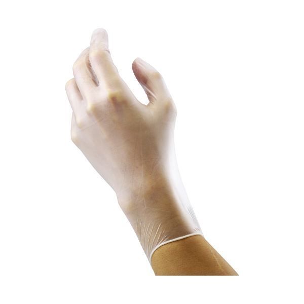 アトム ビニール 薄手袋 粉なし L 透明 2000枚 100枚×20箱 使い捨て手袋 使いきり手袋