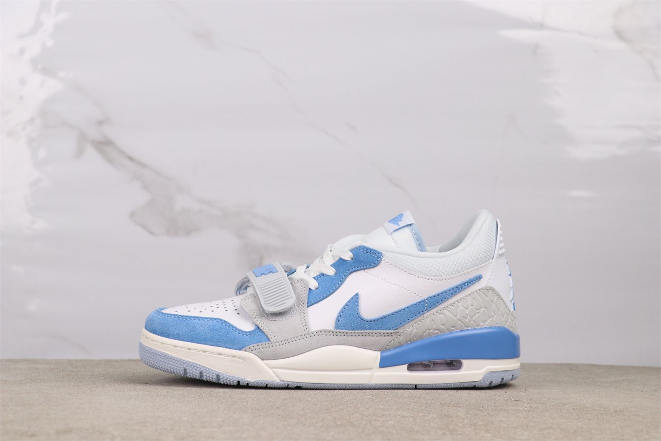 今日 Air Jordan Legacy 312 Low CD7069 - 141 ホワイトブルー-WTO輸入3