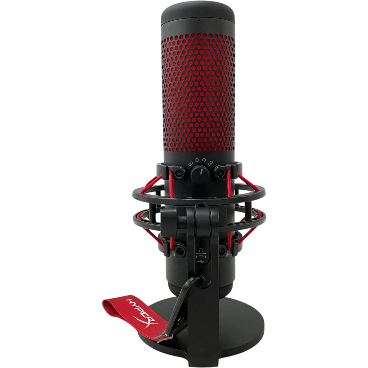 【中古品】HyperX HX-MICQC-BK マイク HYPERX HX-MICQC-BK コンデンサー マイク 音響機材 中古