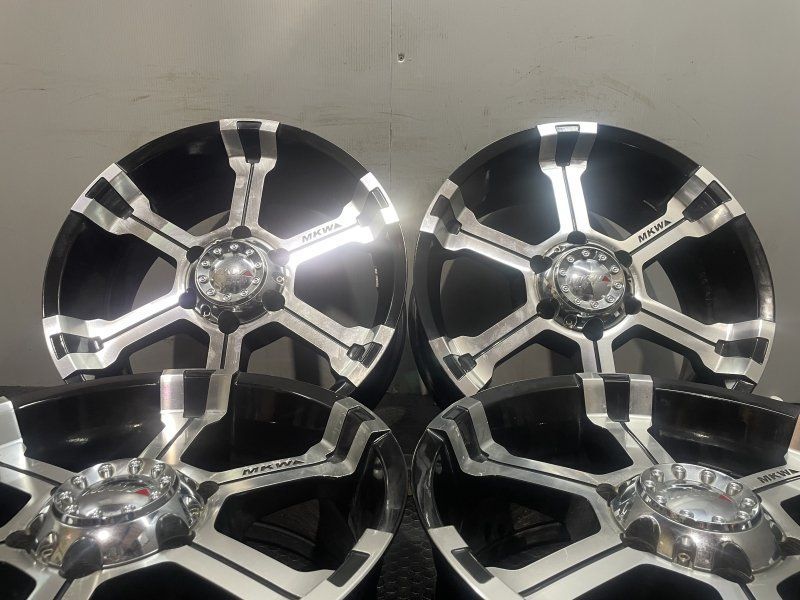 TRISTAR MKW MK-36 社外ホイール 18インチ 4本 8J6HPCD139.7+20