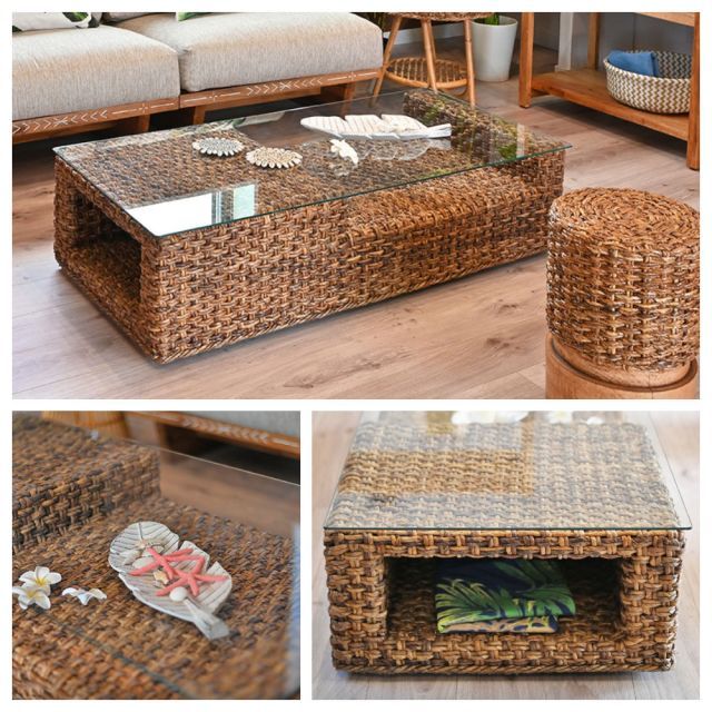 Ohana シリーズ バナナリーフ スクリーン 4連 オリジナル