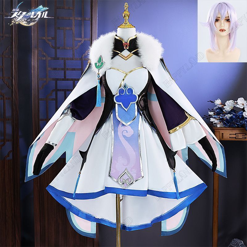 竹影清風 崩壊：スターレイル ハクジュ 白珠 (はくじゅ) コスプレ 