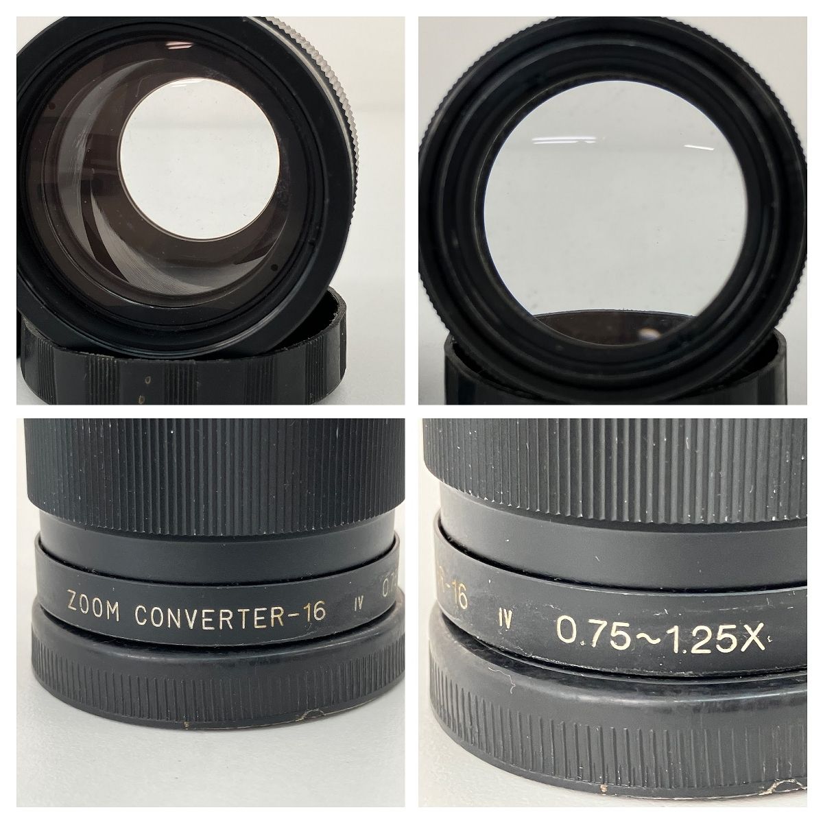 EIKI ZOOM CONVERTER-16 0.75-1.25x レンズ 2個セット 映写機 アクセサリー ジャンク Z8980686 - メルカリ