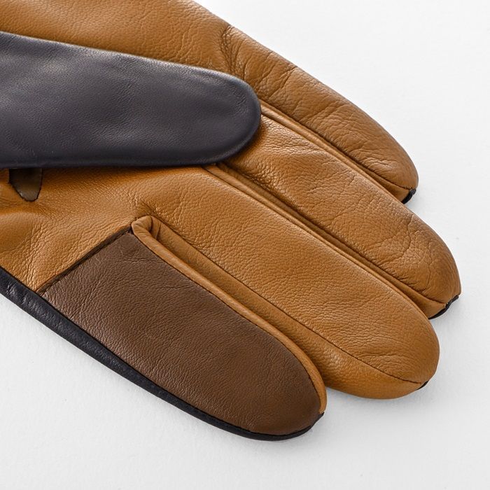 【美品】メゾンファーブルMason Fabre羊革手袋　カシミヤ100% 美品】メゾンファーブルMason Fabre羊革手袋 カシミヤ100% 2025