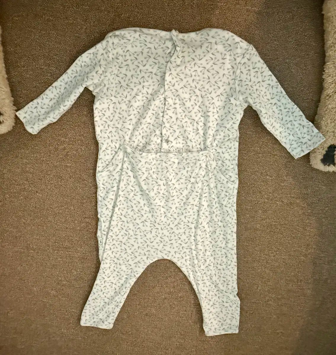 洗濯後の販売 ボンポワン 新生児 ボディスーツ 12month