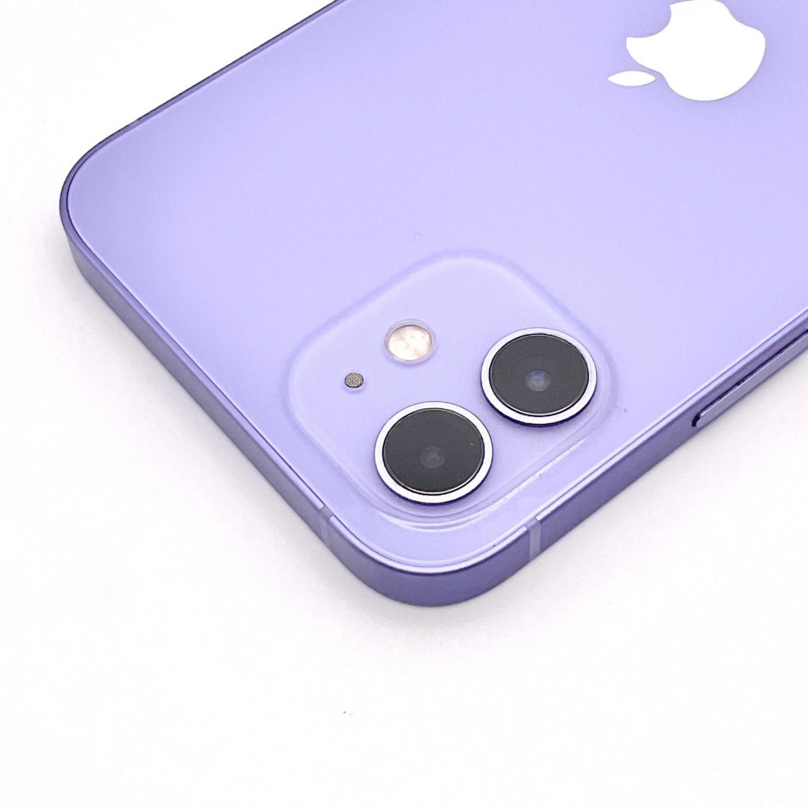 iPhone 12 64GB パープル Softbank 動作確認済 86%【全額返金保証