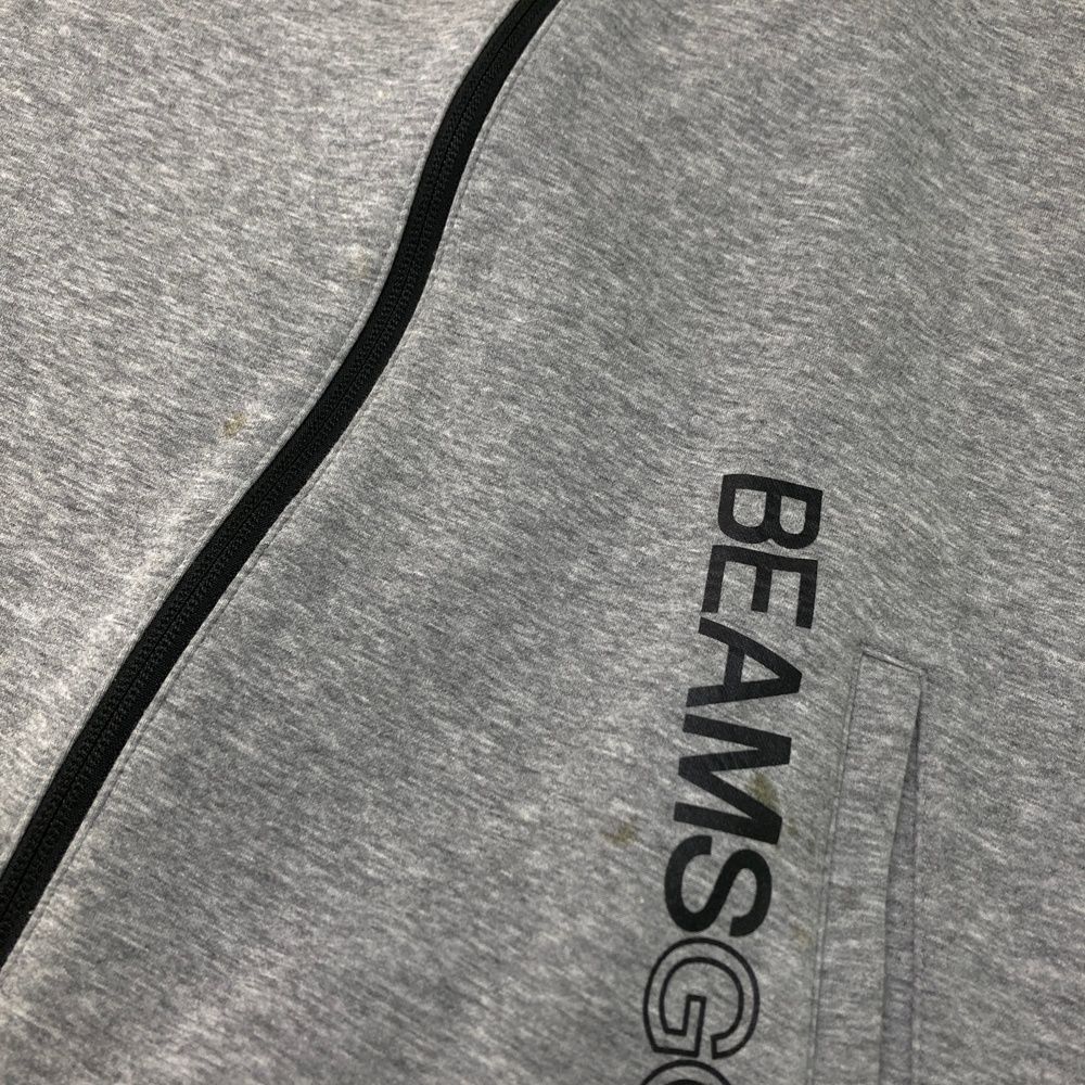 サイズ：XL BEAMS GOLF ビームスゴルフ スウェット ジップベスト