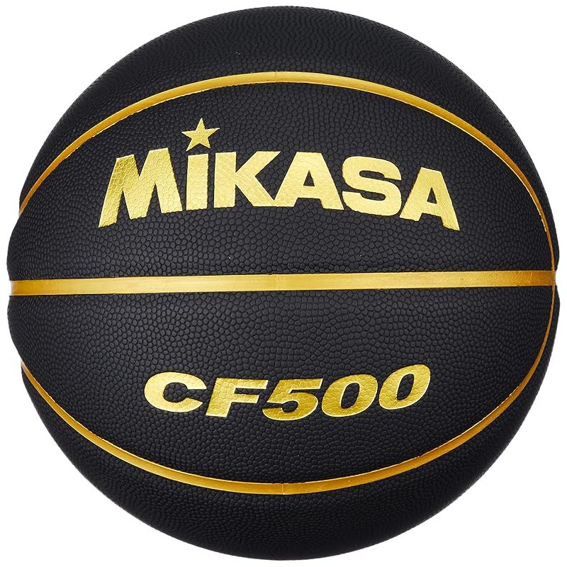 ミカサ(MIKASA)バスケットボール5号 人工皮革 ブラック/ゴールド CF500-BKGL 推奨内圧0.490~0.630(kgf/?) 1