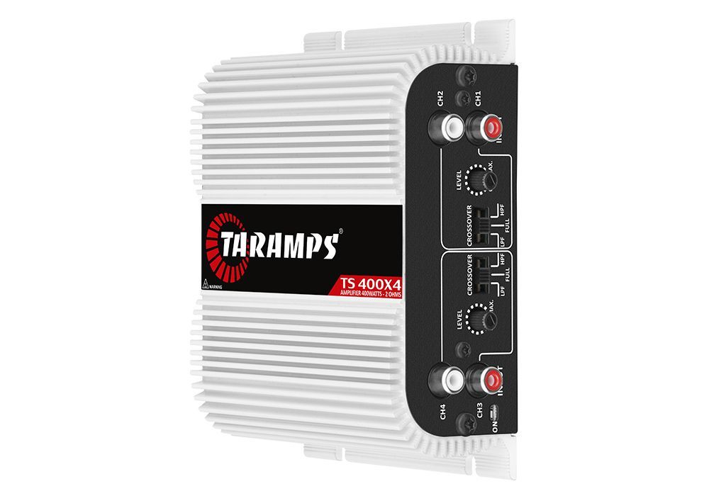 Taramps アンプ TS400X4 4チャンネル ステレオアンプ 2Ω 400W - メルカリ