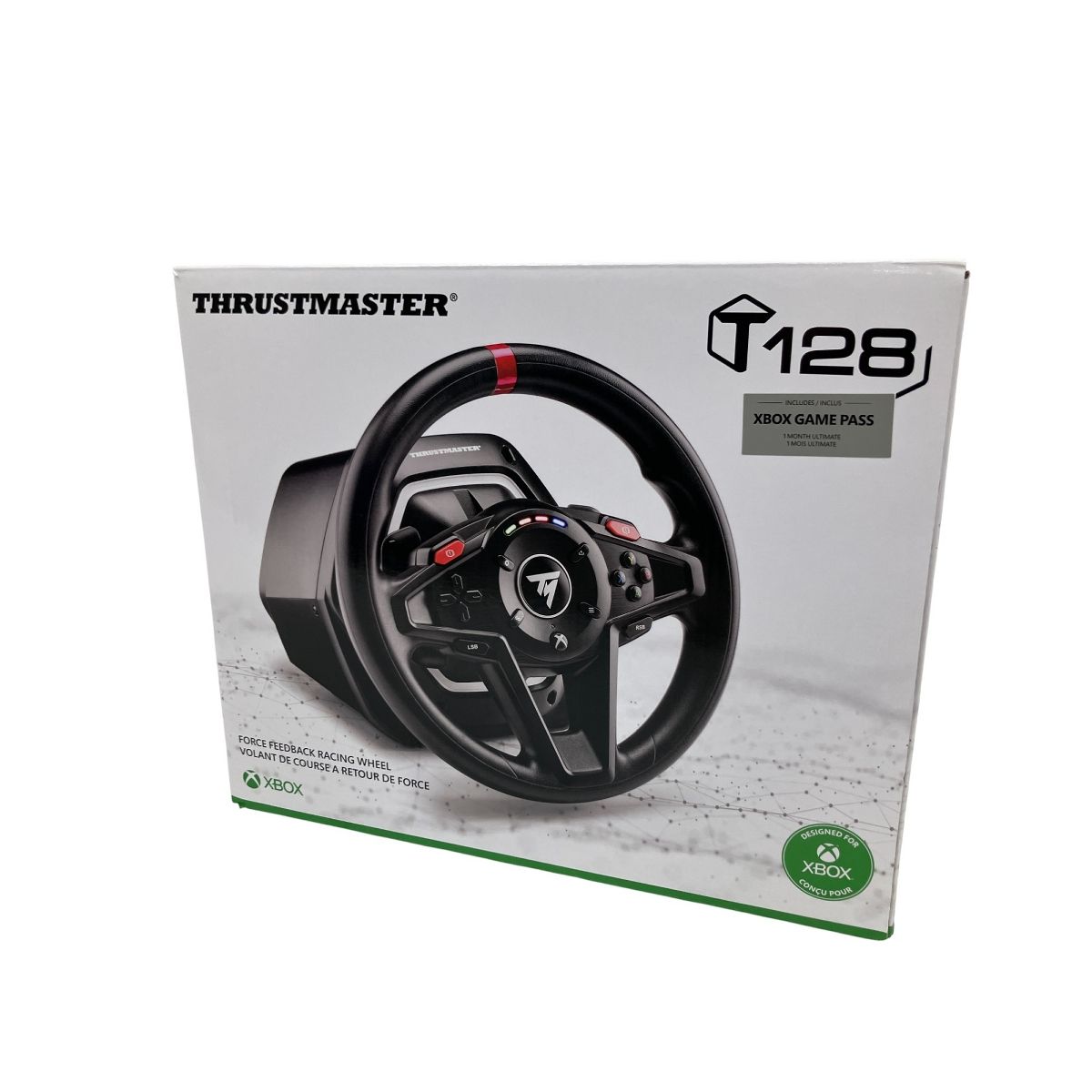 Thrustmaster スラストマスターT128X ハンドルコントローラー Xboxライセンスバージョン ゲーム 家電 O10459691