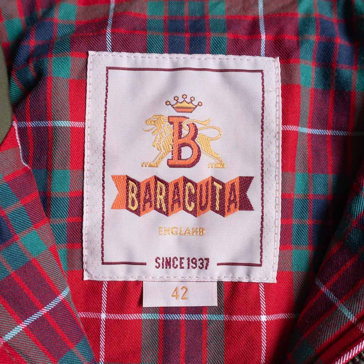 BARACUTA G4 スウィングトップ ドライビングコート 42 カーキ イングランド製 バラクータ 25090914