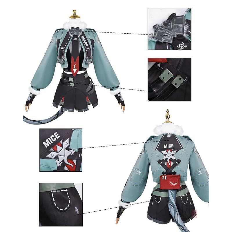 神併良品] ジェーン・ドゥ コスプレ ウィッグ付き 特務捜査班 ゼンゼロ