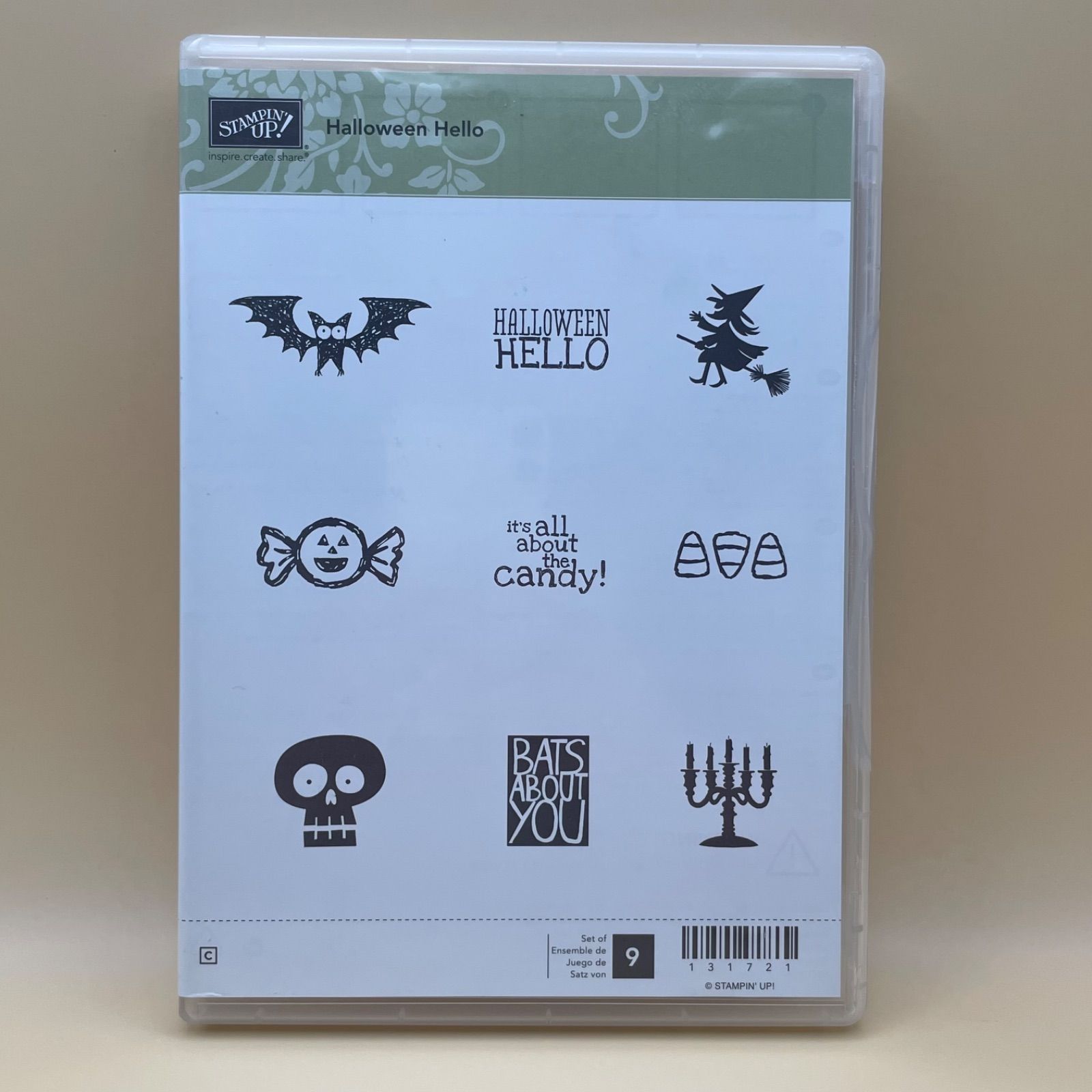 未使用♡ハロウィン クリンスタンプセットスタンピンアップ 【公式通販】