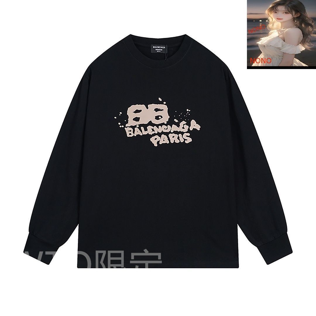本日限定特価】Balenciaga グラフィティプリント ロングスリーブ