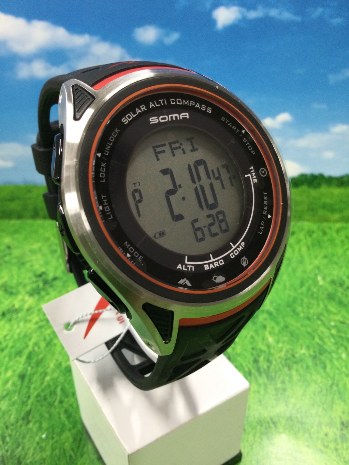 【未使用】SEIKO SOMA ライドワン NS24001 ソーラー ✨未使用✨ セイコー SOMA 【ソーマ 】ライド ワン ソーラー