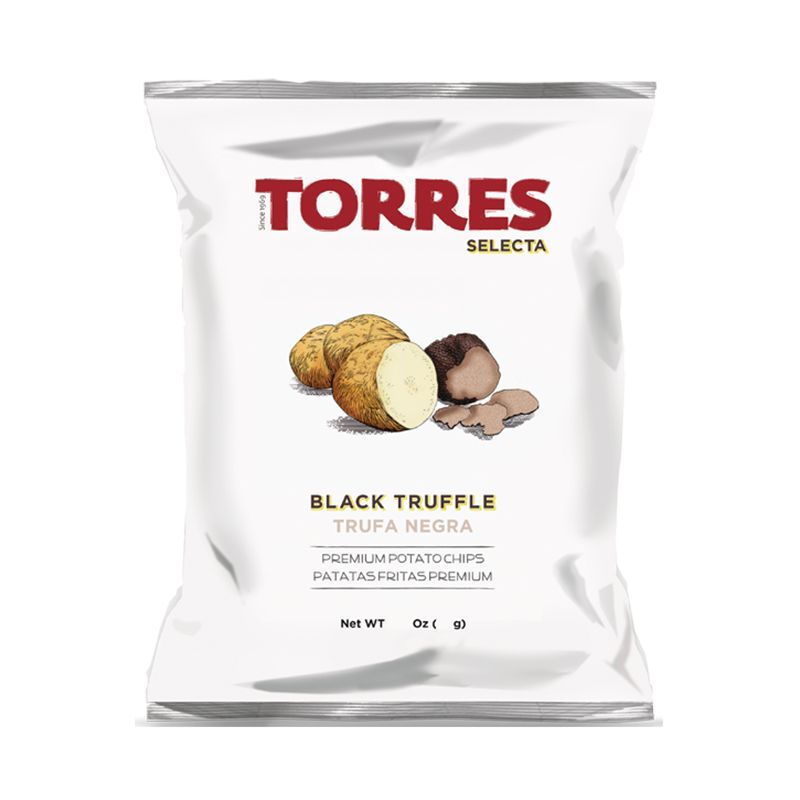 TORRES 黒トリュフポテトチップス 40gx20袋セット 292000102-20