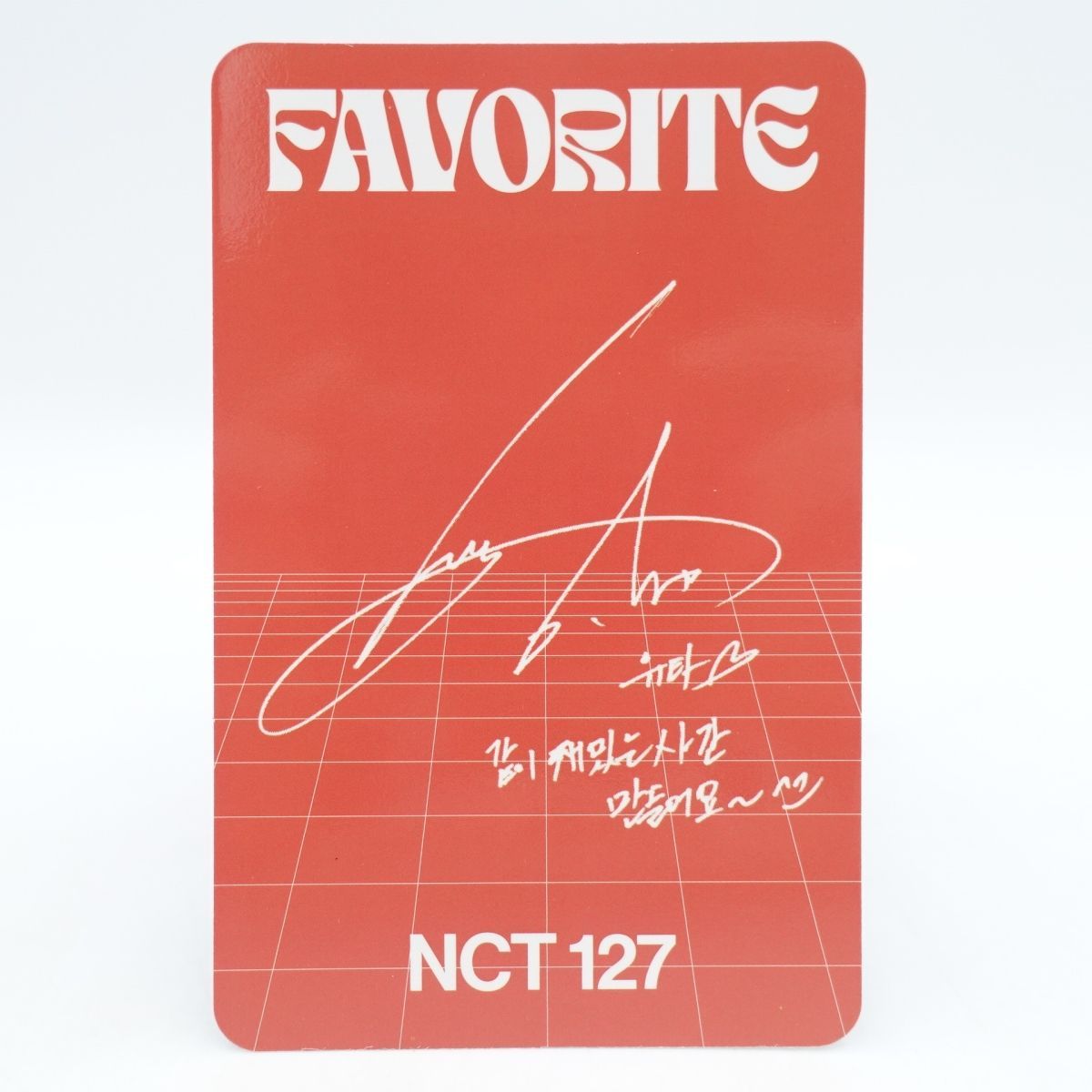 NCT127 ユウタ FAVORITE トレカ イチリル YUTA 中本悠太 カード フォト
