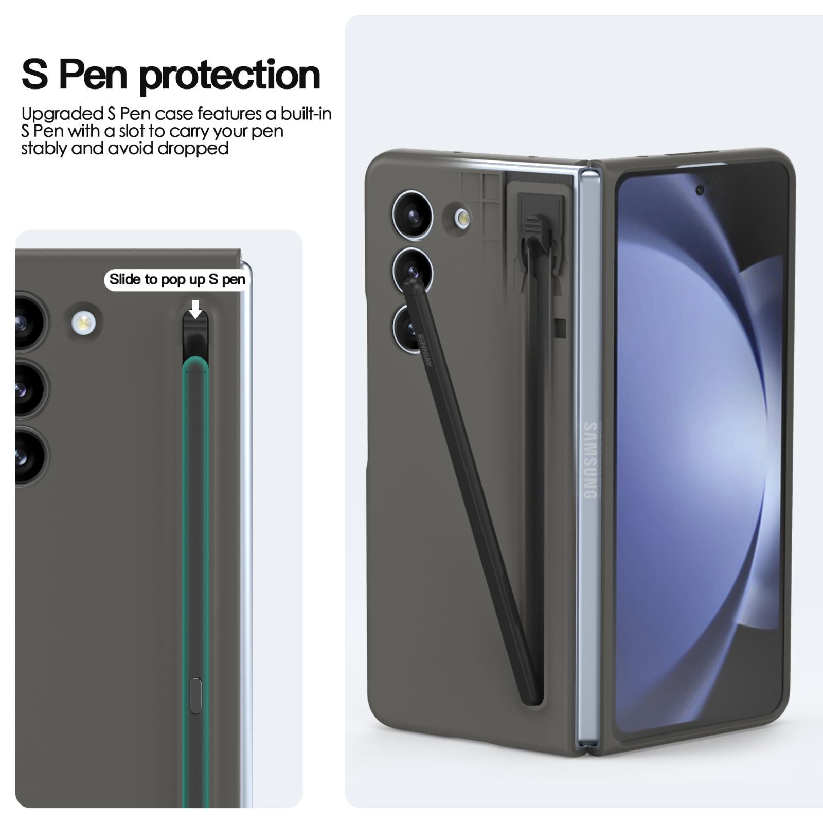 Galaxy Z Fold6 S Pen Case 純正 ケース Sペン搭載 galaxy z fold 6 純正