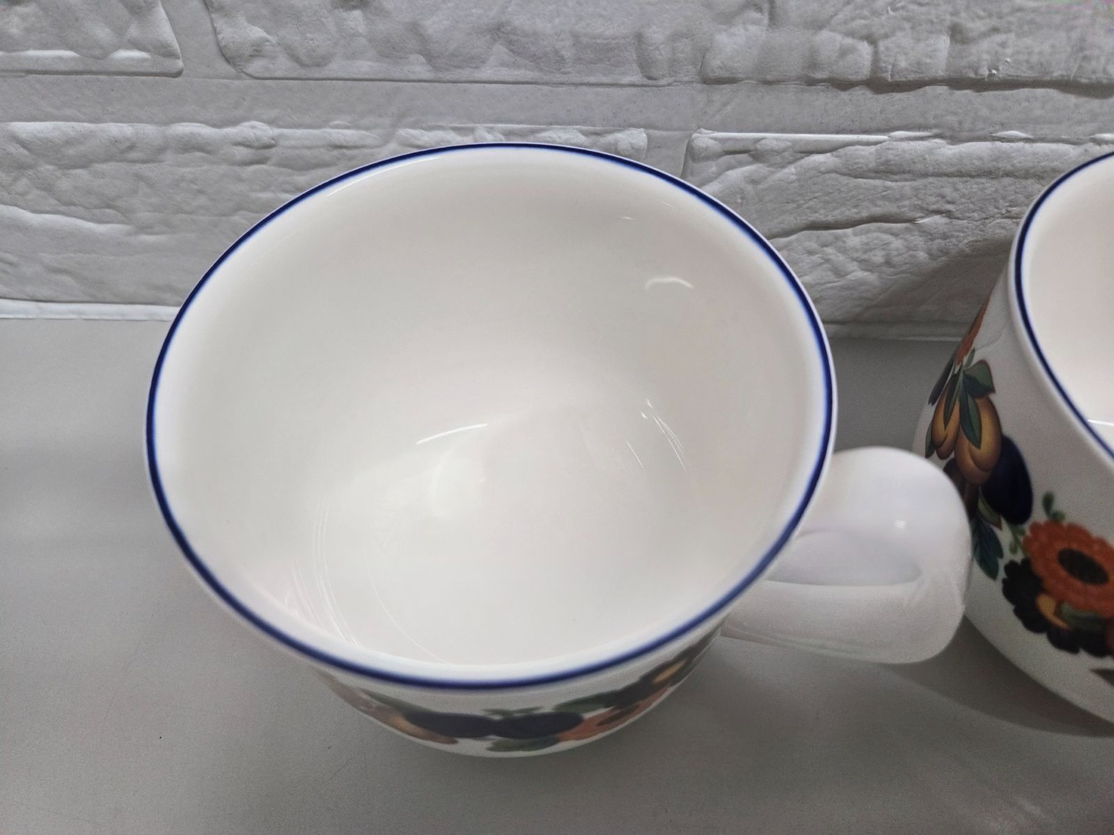 美品】ロイヤルコペンハーゲン ゴールデンサマー スープマグ 2個