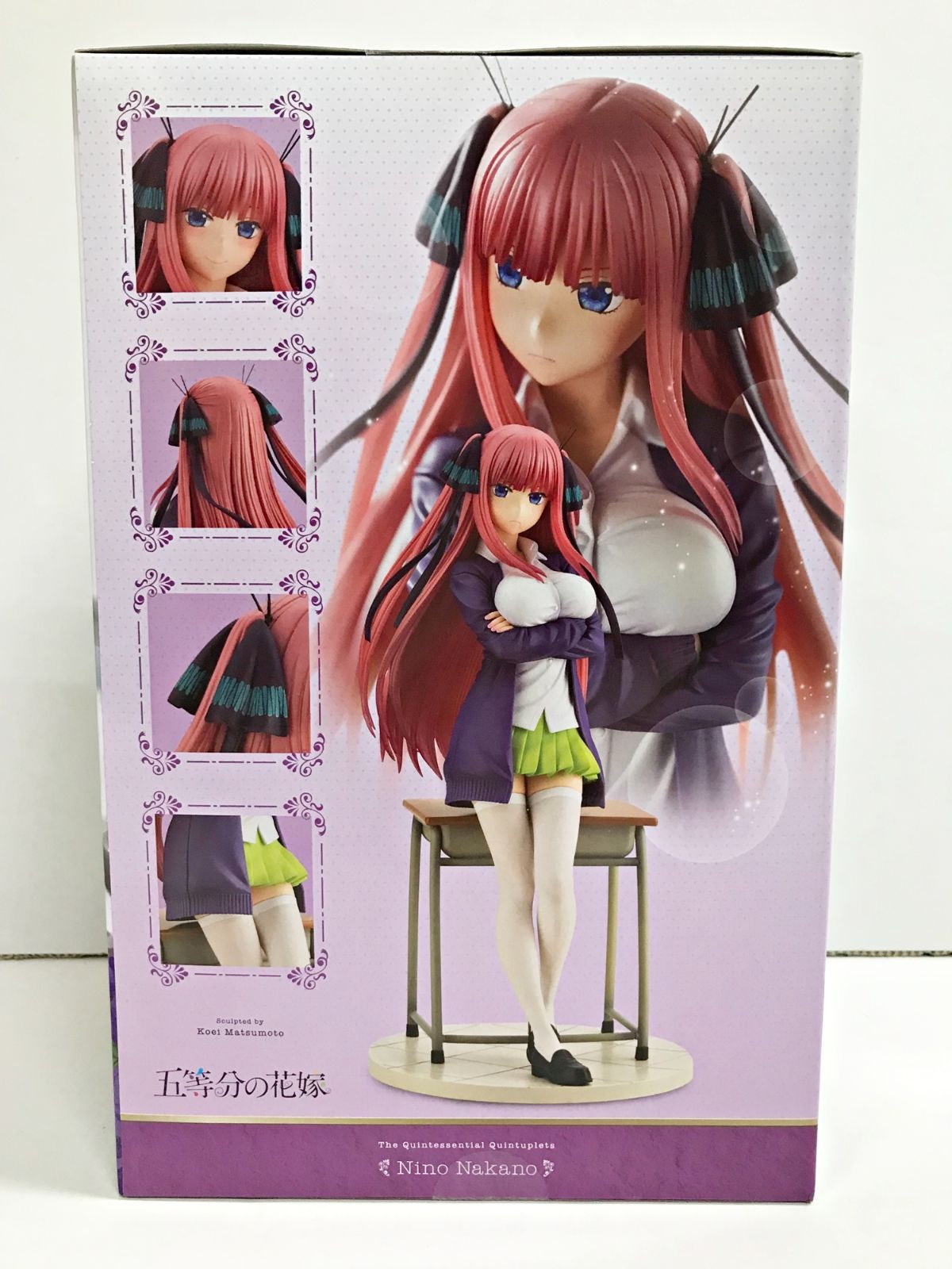 五等分の花嫁 中野二乃 1/8スケールフィギュア 覚悟のヘアチェンジパーツ付き 五等分の花嫁 中野二乃｜コトブキヤショップ限定購入特典『覚悟