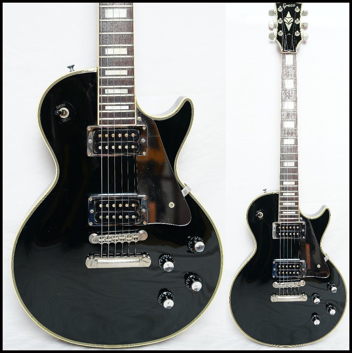 ジョンサイクス　レスポールカスタム　ホワイトスネイク Yahoo!オークション -「ジョンサイクス レスポール」(楽器、器材