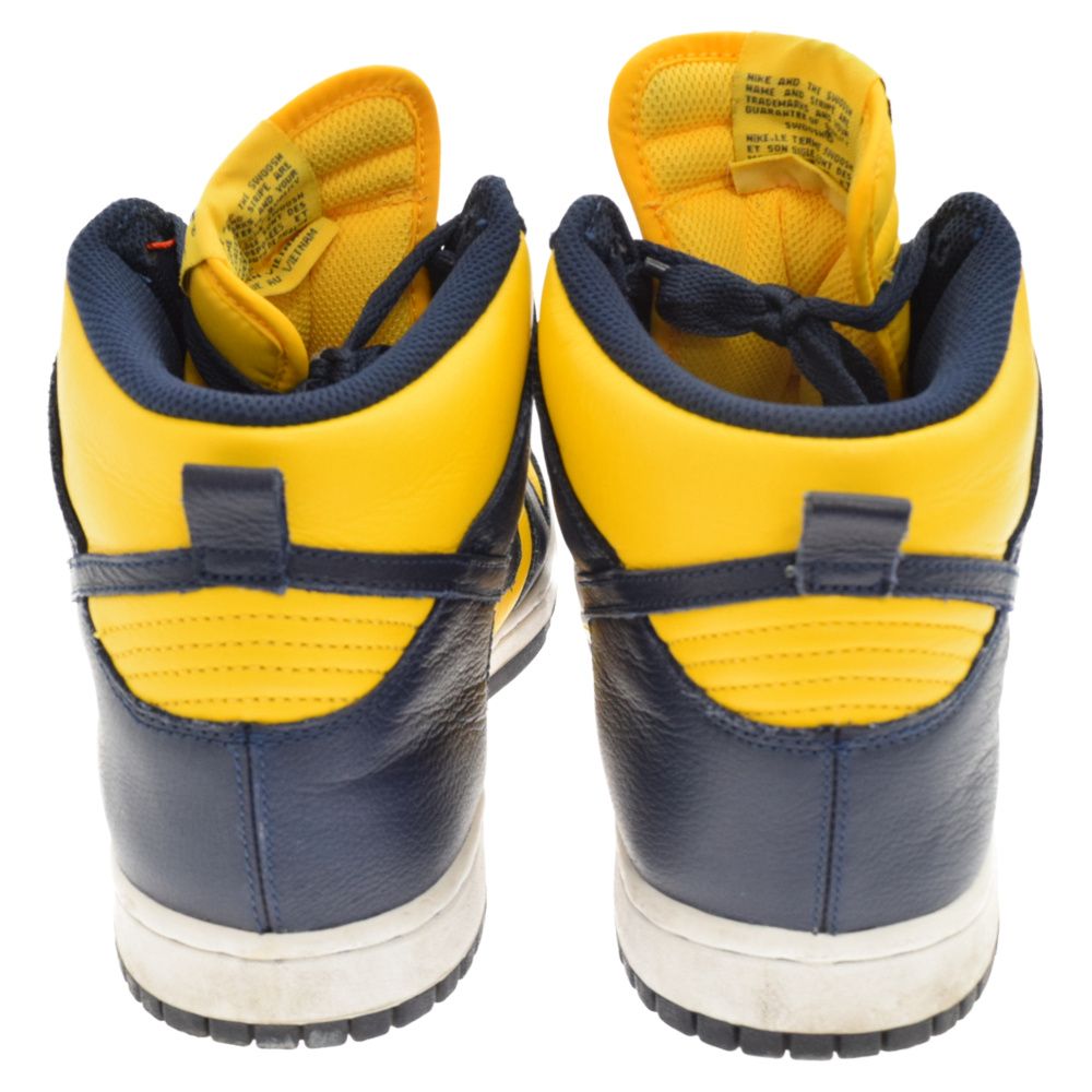 NIKE (ナイキ) DUNK HIGH RETRO QS MICHIGAN 850477-700 ダンクハイ