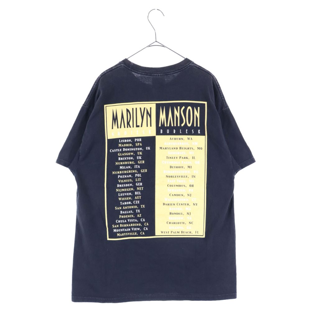 VINTAGE ヴィンテージ 00'S MARILYN MANSON Grotesk Burlesk Tour ...