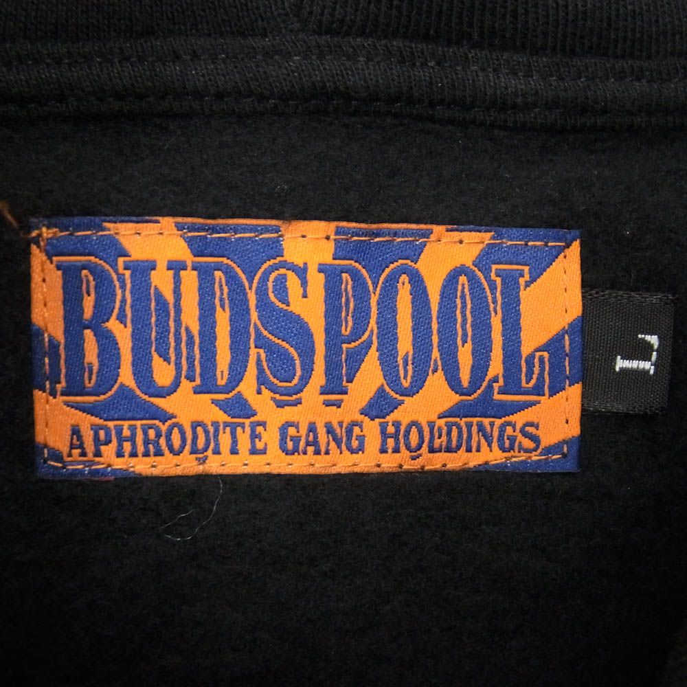 BUDSPOOL 葵産業 SMOKE CAR HOODED SWEAT 刺繍 葵産業 × BUDSPOOL SMOKE CAR HOODED SWEAT SHIRT