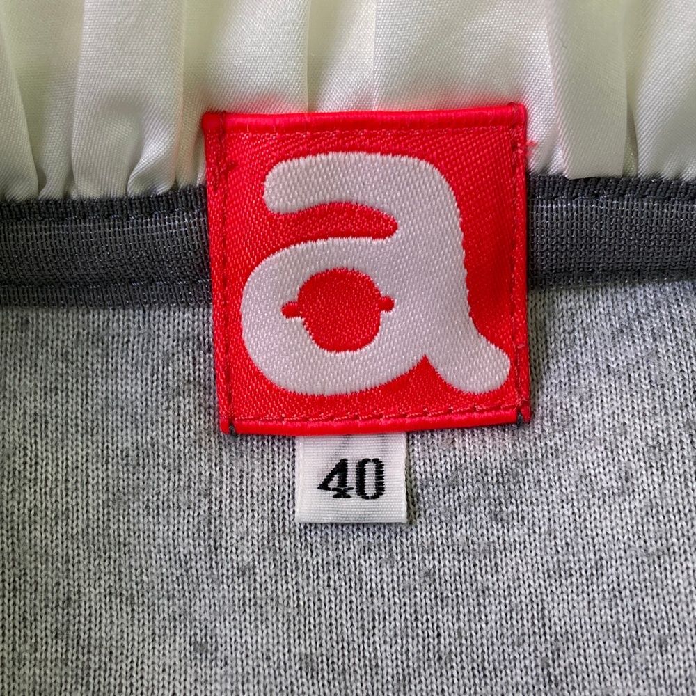 サイズ：40 ARCHIVIO アルチビオ 長袖ベロアTシャツ グレー系